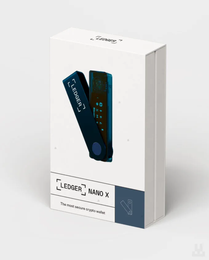 Ledger Nano X Sapphire Blue Box