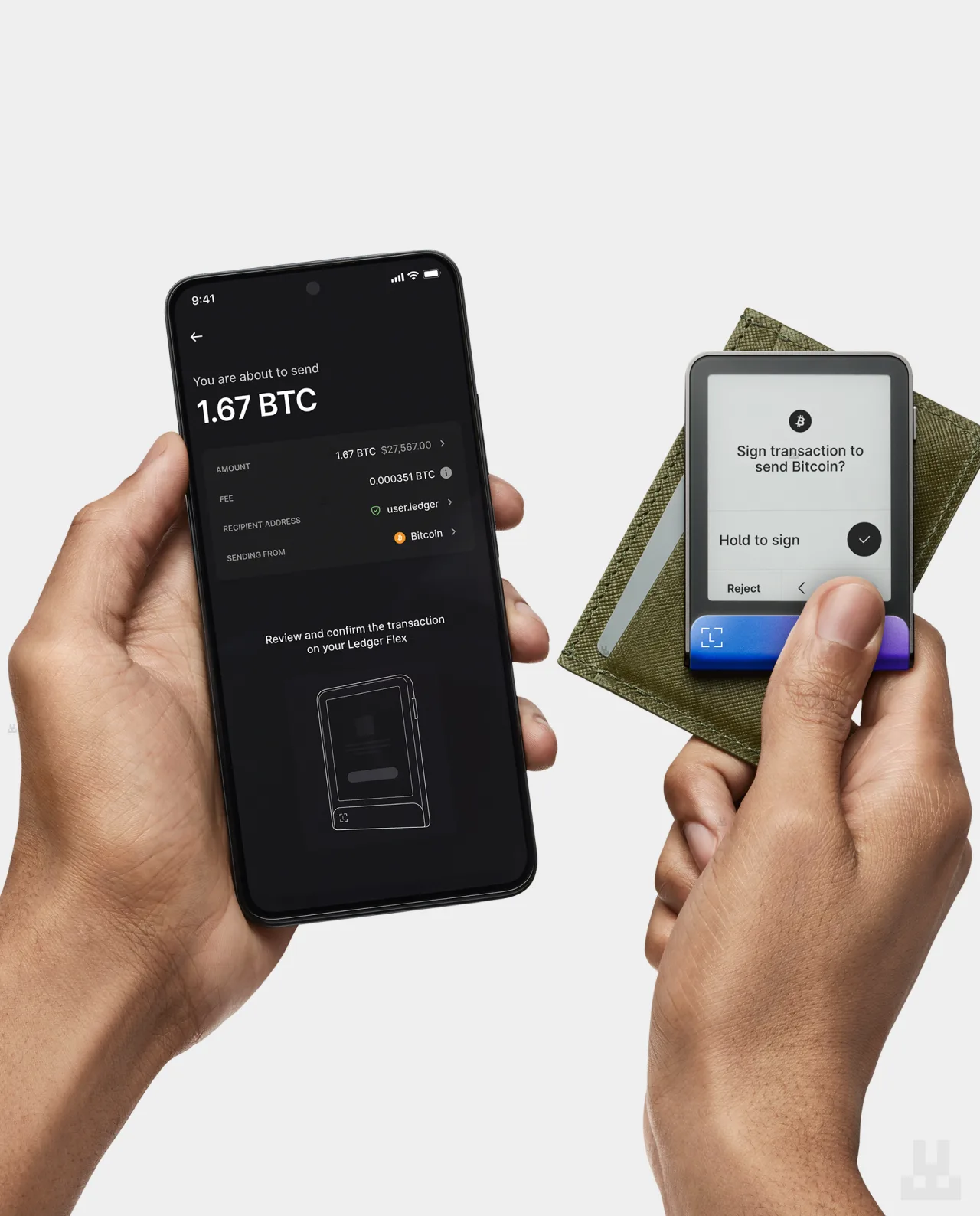 Ledger Flex — Neptune Blue - Зображення 5