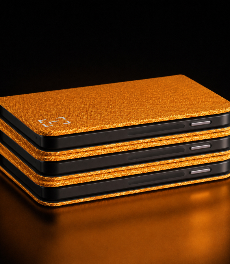 Ledger Stax Magnet Shell — BTC Orange 14 Ledger Stax Magnet Shell BTC Orange Pare Several Ledger Stax