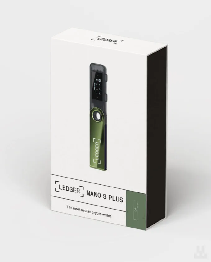 Ledger Nano S Plus Oxidate Green - Зображення 3