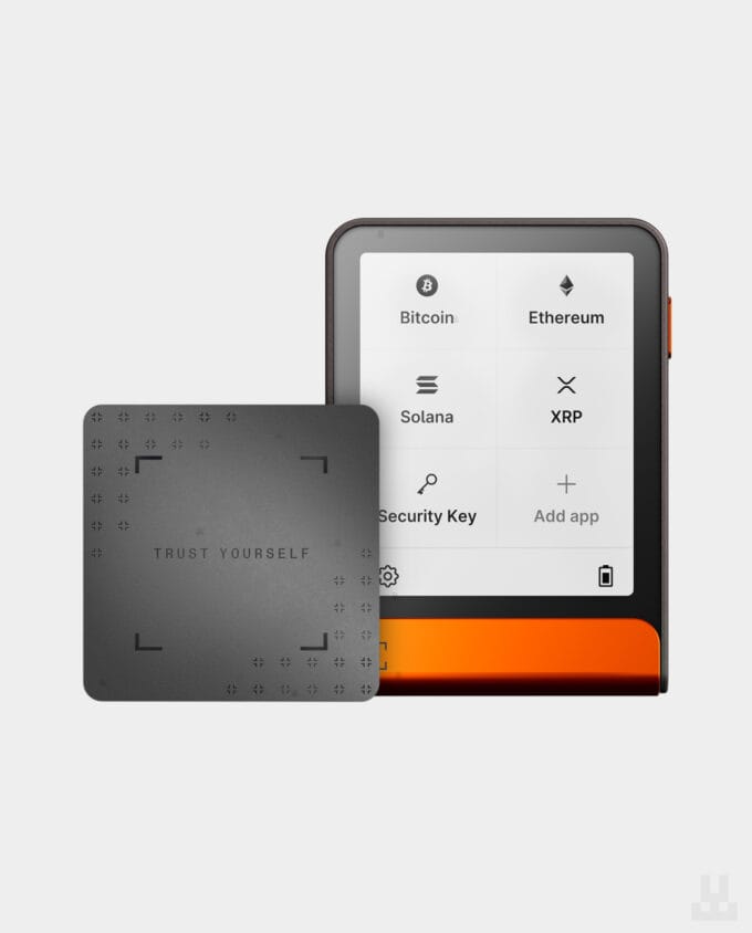 Ledger Flex BTC Orange