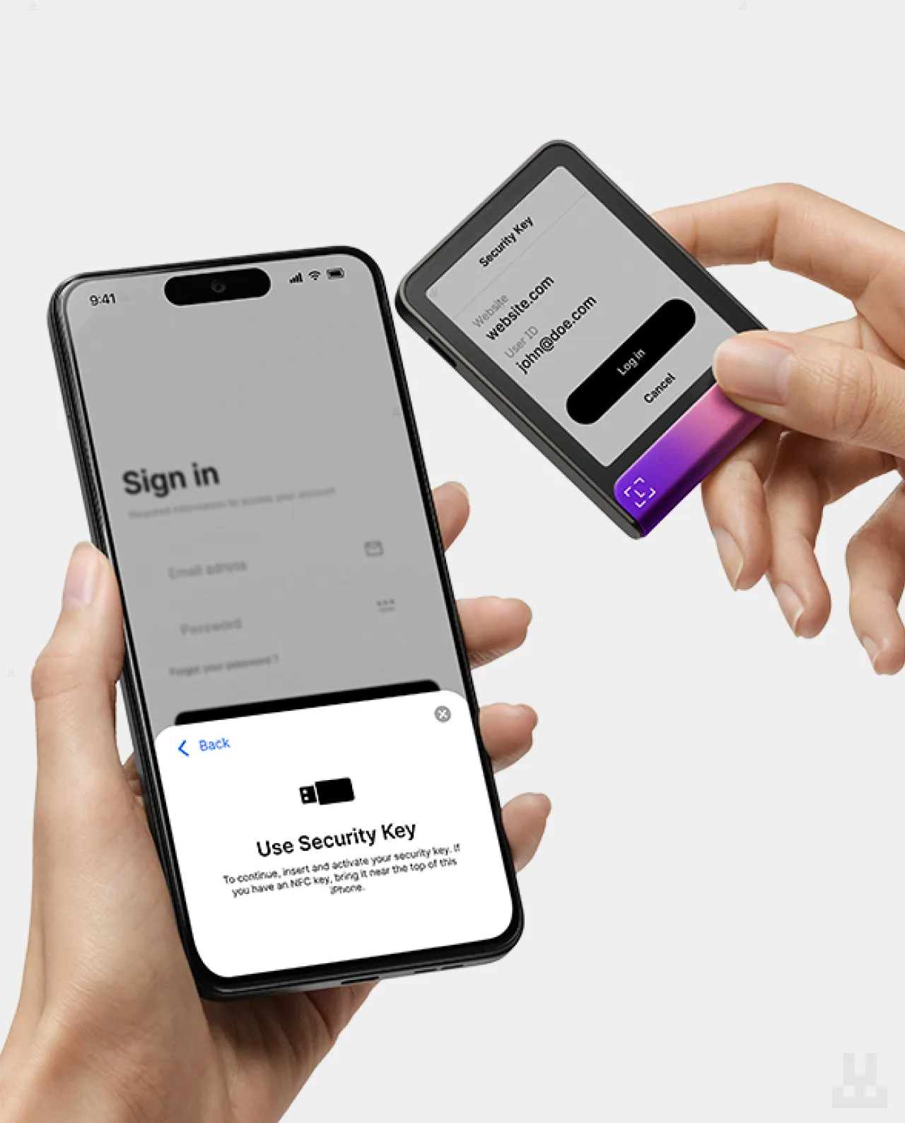 Ledger Flex Crimson Magenta - Security Key