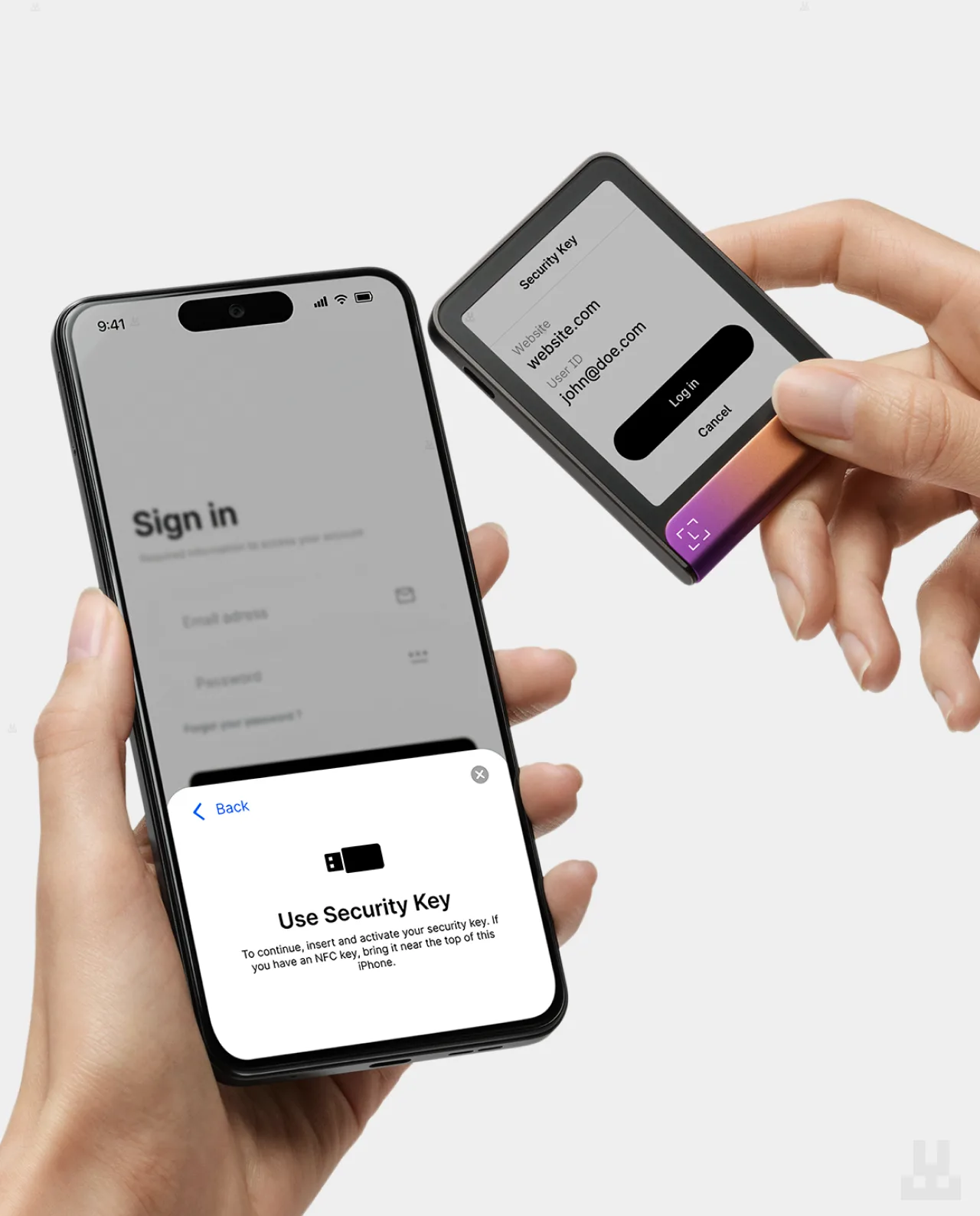 Ledger Flex Ferro Fuschia - Security Key