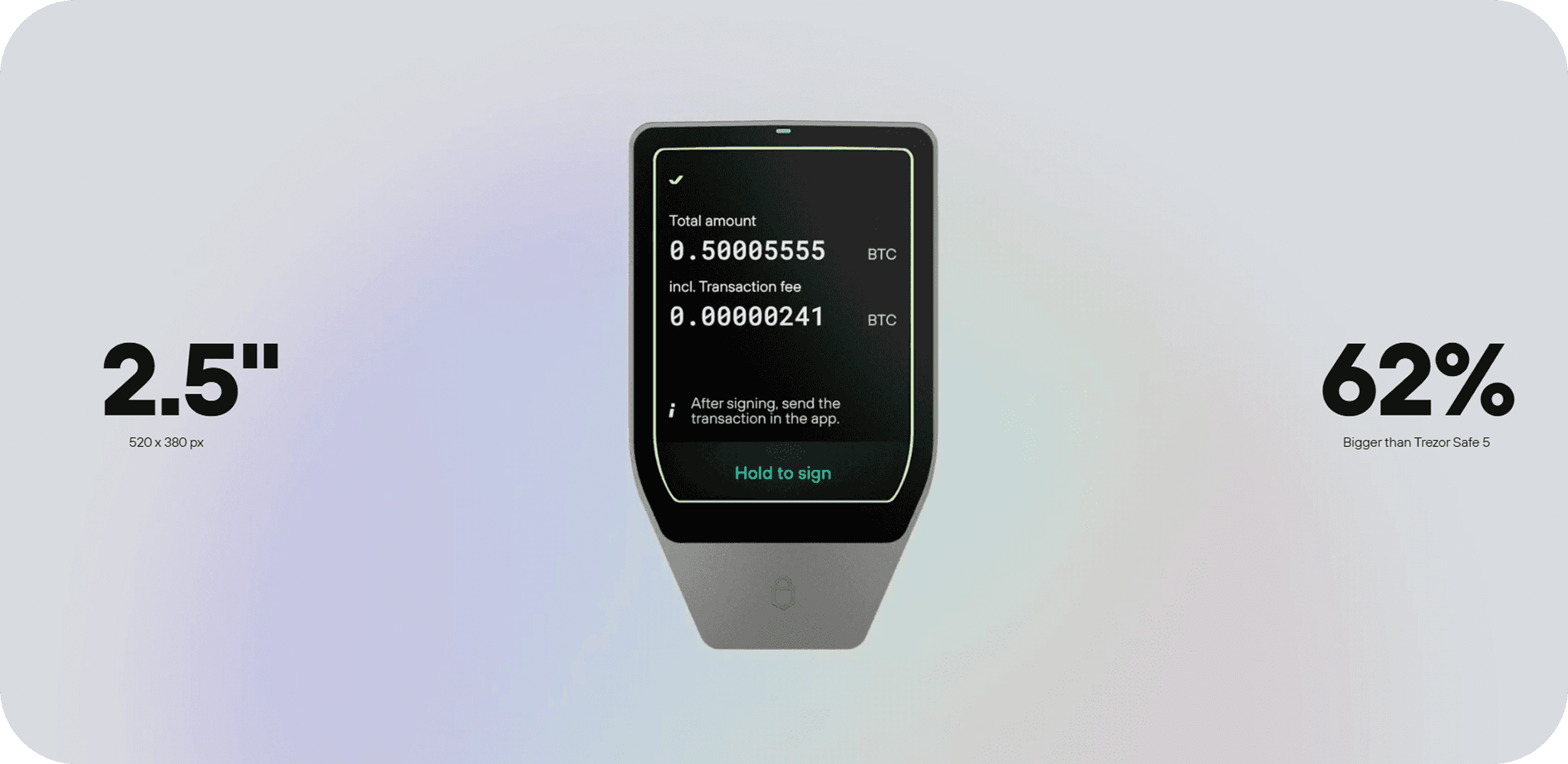 Trezor Safe 7 15 TrezorSafe7Display