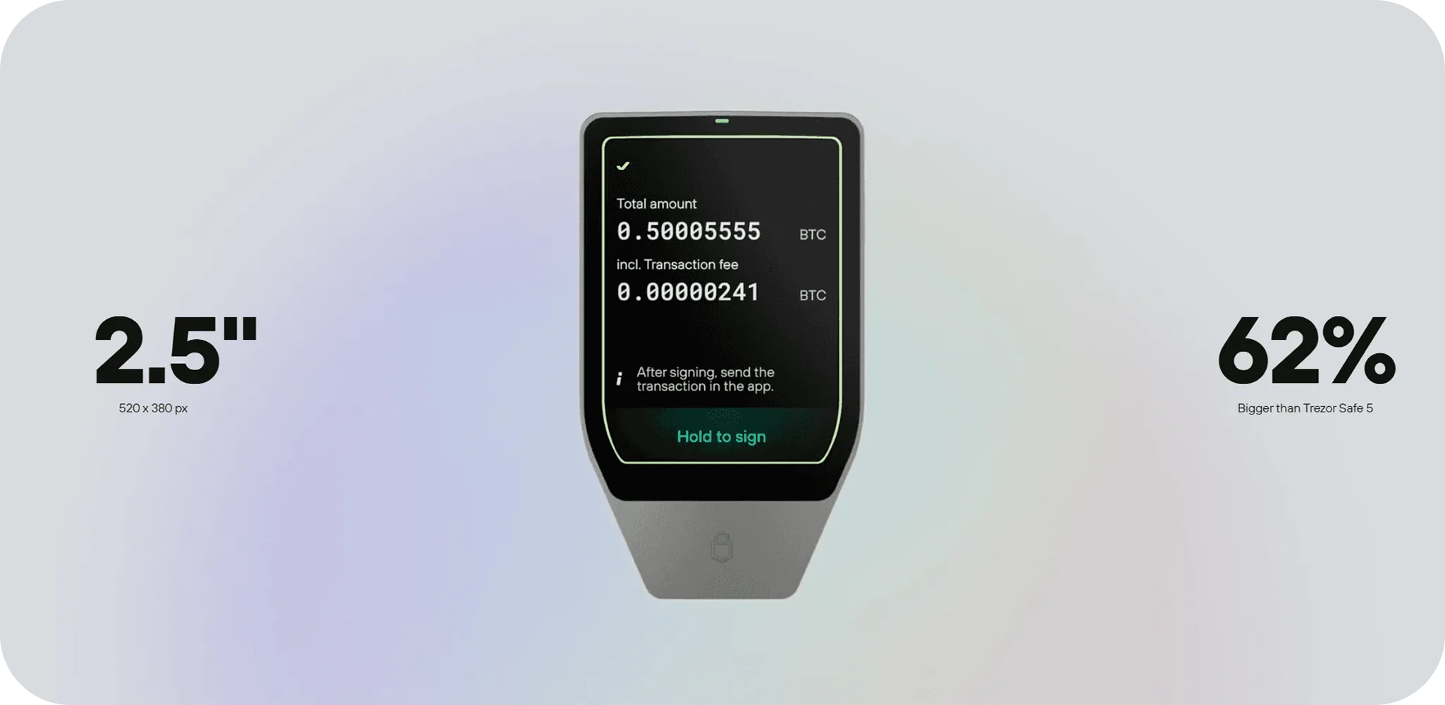 Trezor Safe 7 15 TrezorSafe7Display