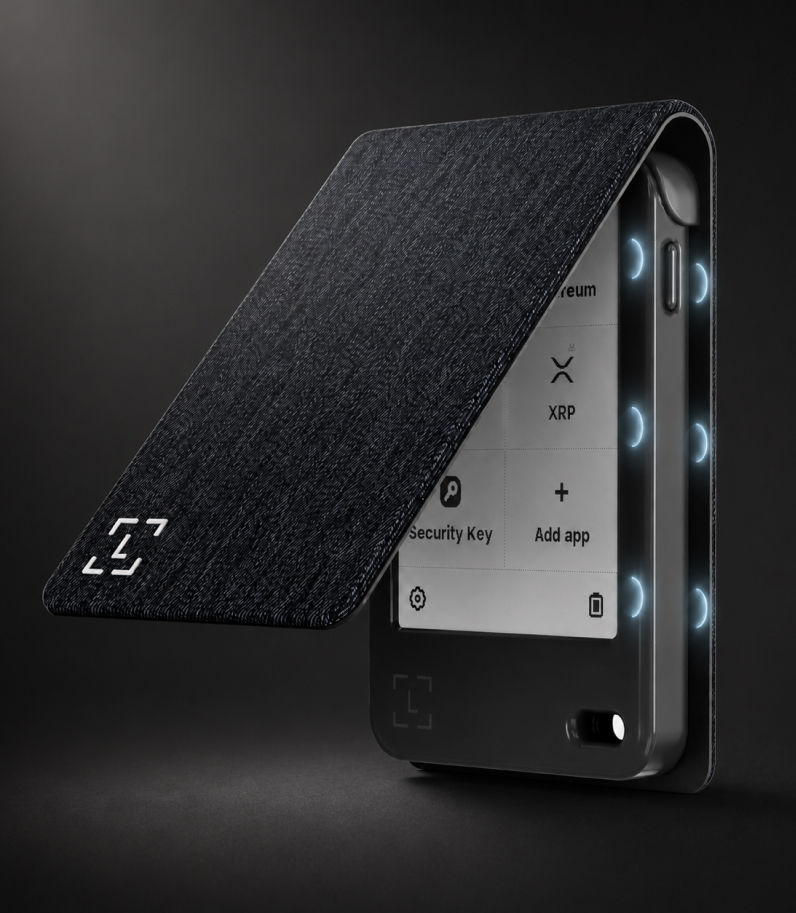 Ledger Nano Gen5 Magnet Folio Business Charcoal Magnets