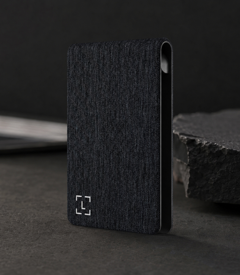 Ledger Nano Gen5 Magnet Folio Business Charcoal Colour