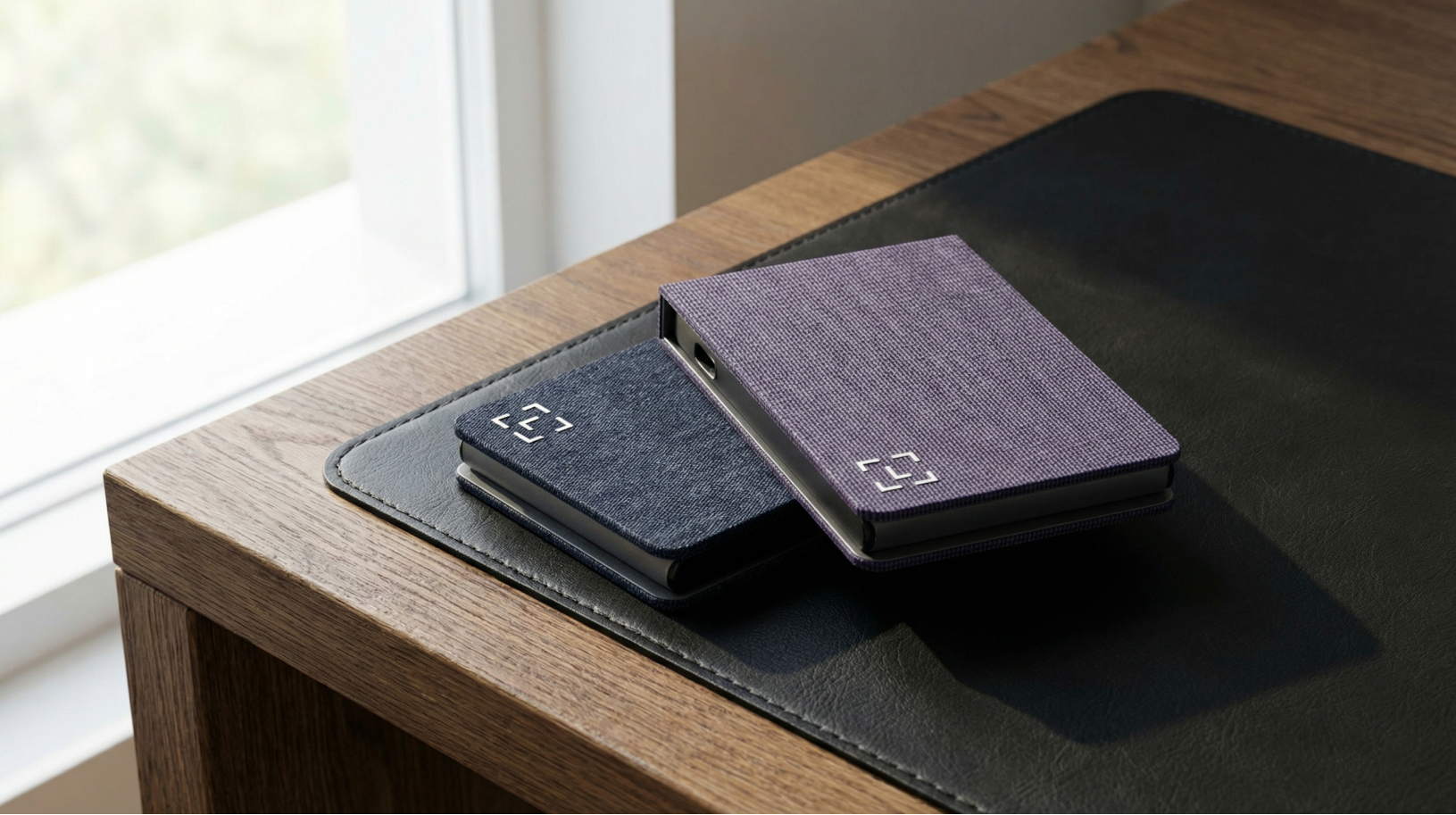 Ledger Flex Magnet Folio 6 Ledger Flex Magnet Folio cases on desk