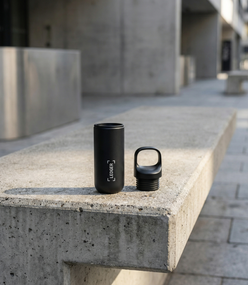 Ledger Nano Pod on the street
