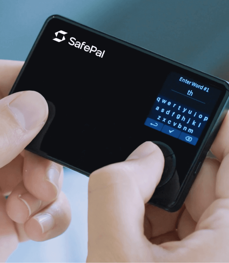Safepal S1 etnering seed phrase