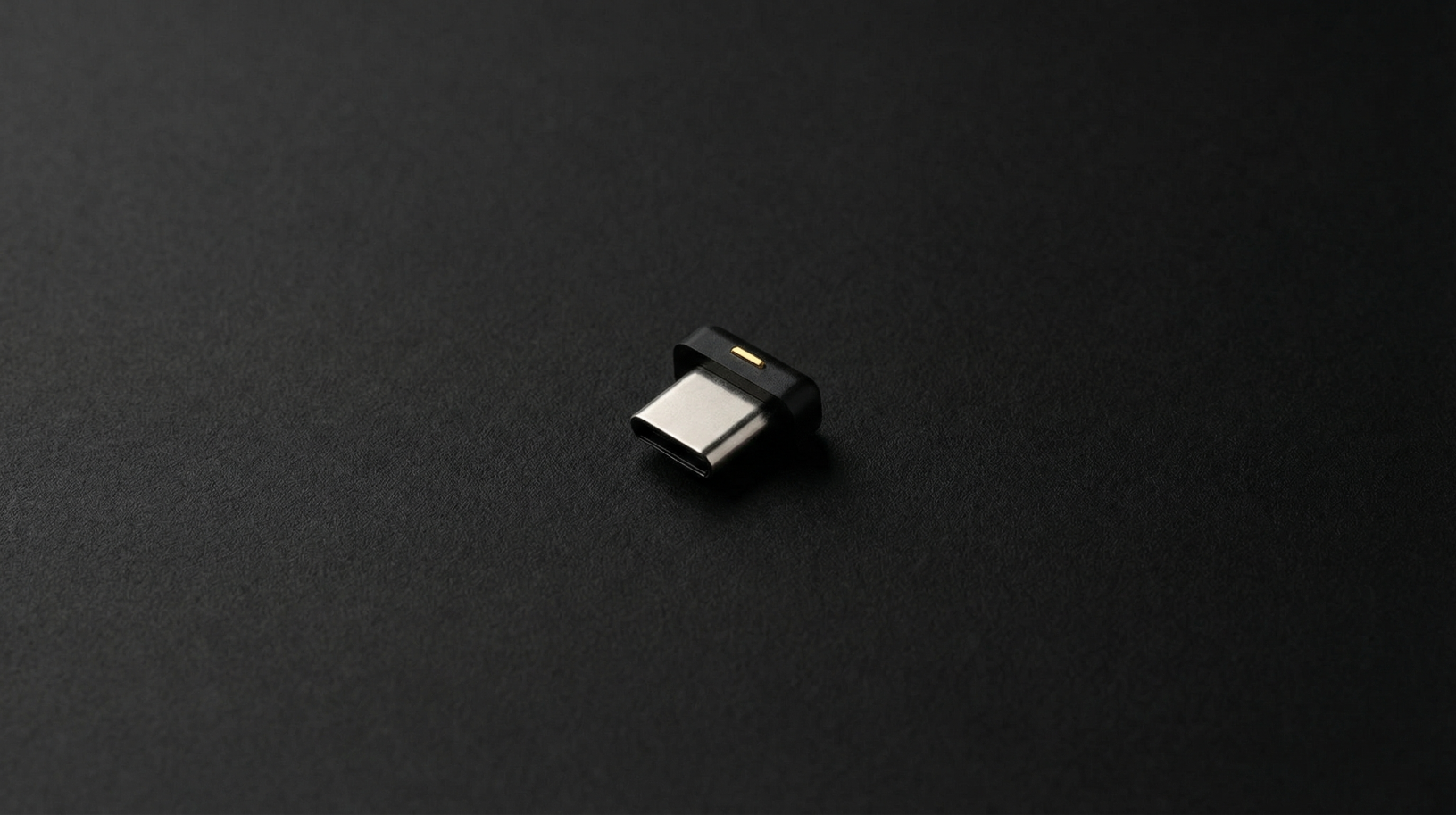 Yubikey 5C Nano black font header image