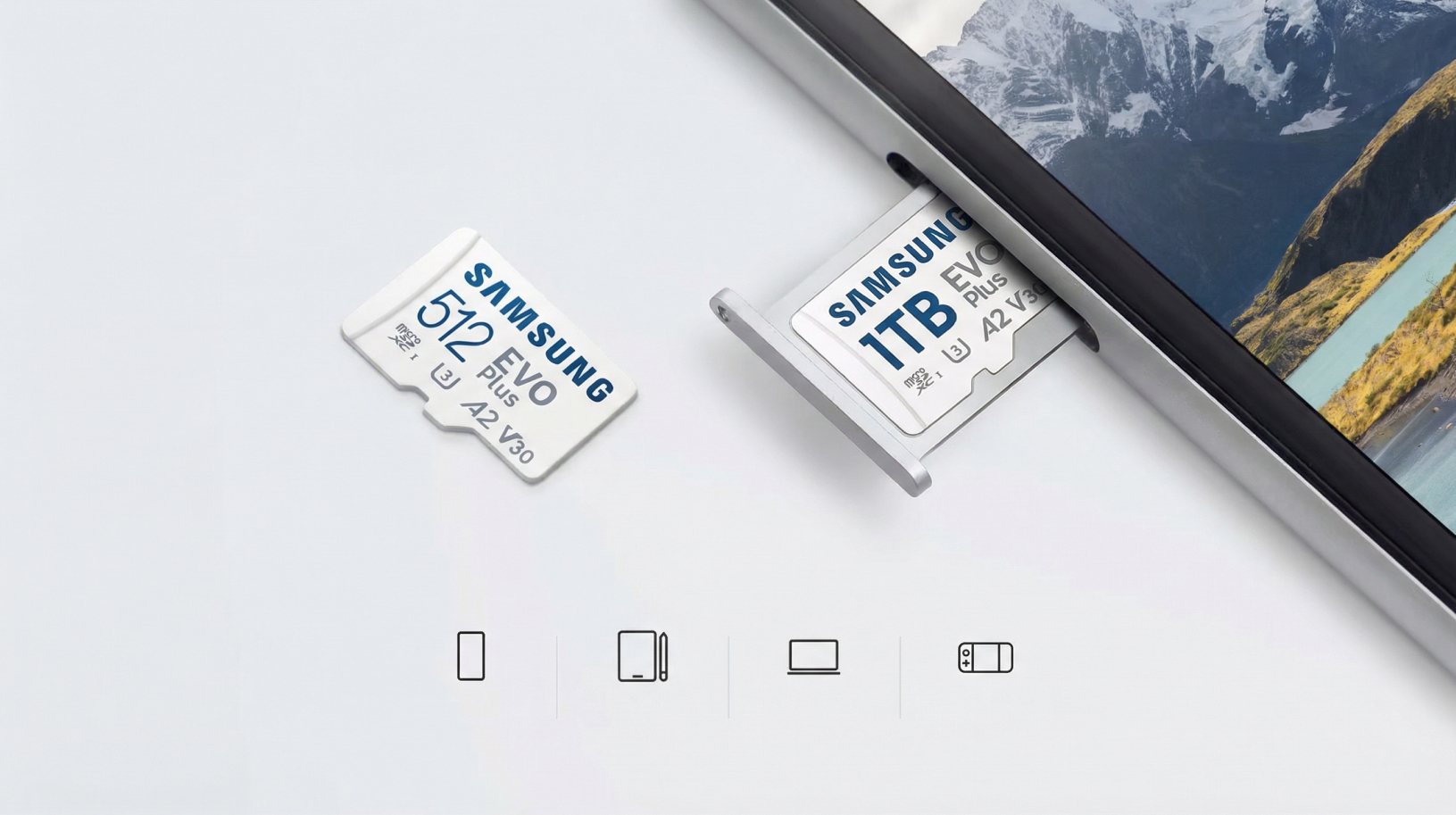Samsung EVO Plus microSDXC + SD Adapter 10 EVO Plus microSDXC Card versatile