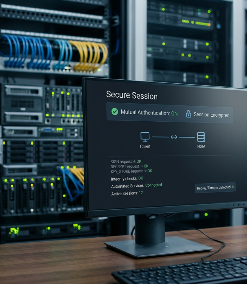 YubiHSM 2 v2.4 16 YubiHSM 2 secure session