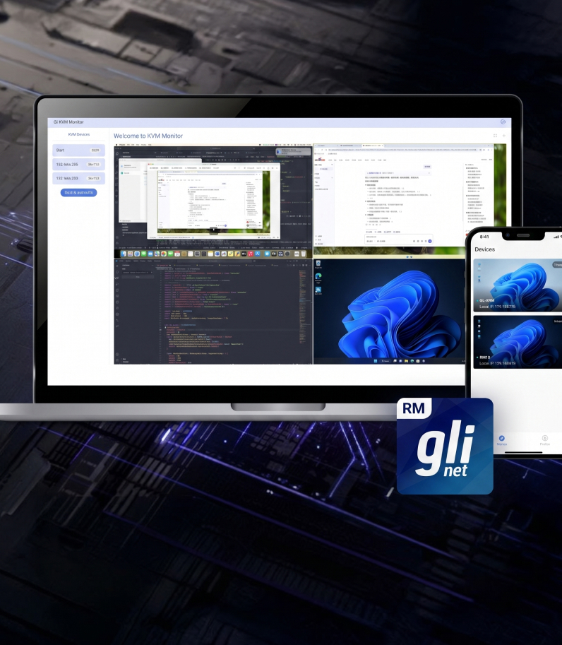 Glinet Comet Pro GLKVM App