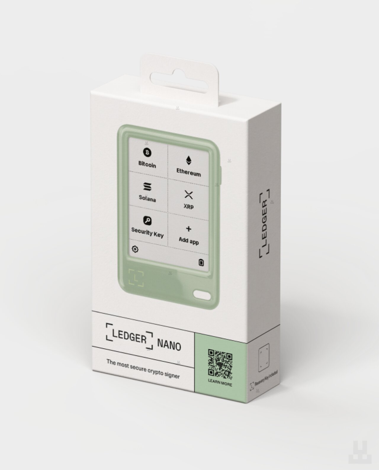 Ledger Nano Gen5 — Matcha Green 2 Ledger Nano Gen5 Matcha Green Main Photo Box