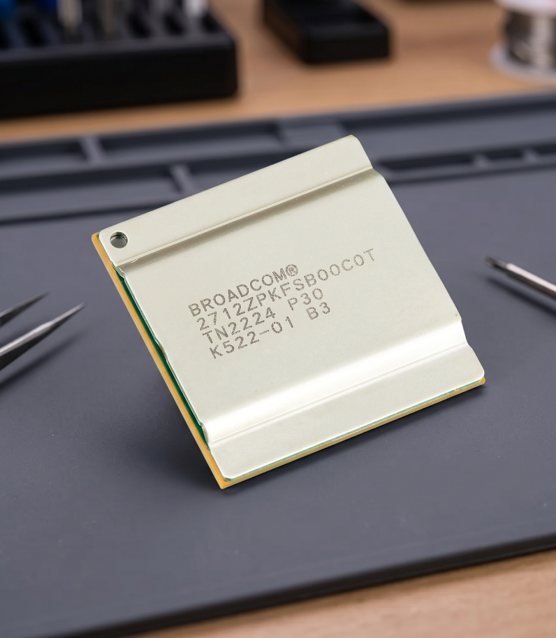 Raspberry Pi 5 Processor on desk