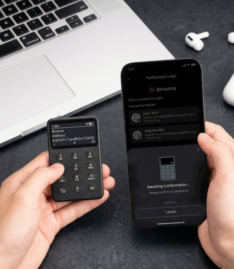 Safepal X1 11 Safepal X1 connecting with Safepal App