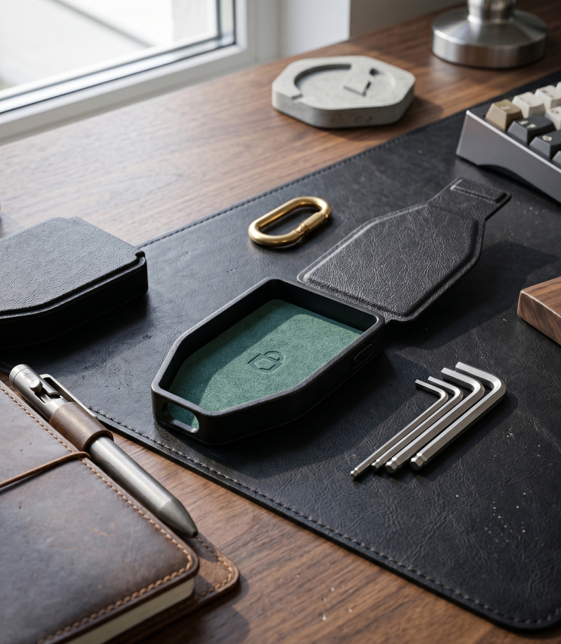 Trezor Safe 7 Case on table