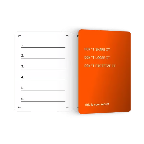 Ledger Recovery Key 13 Ledger Recovery Sheets