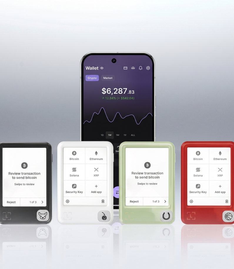 Ledger Nano Gen5 Badges different options