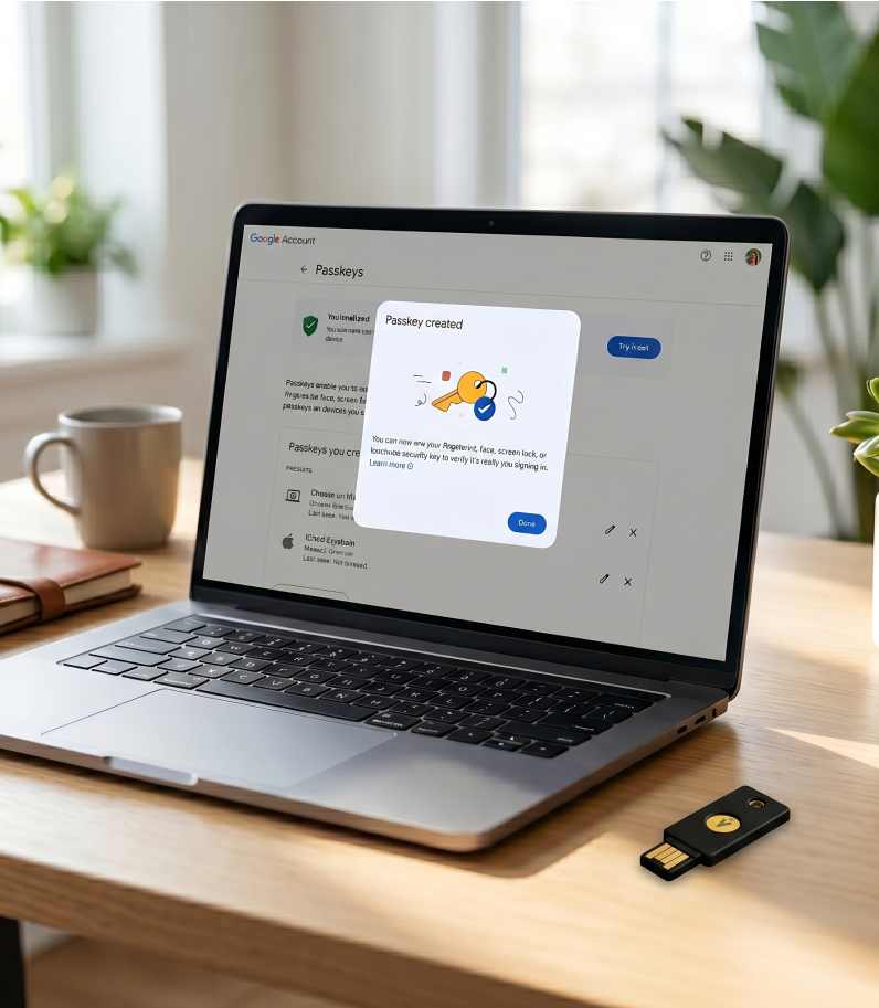 Security Key NFC by Yubico — Google Passkey