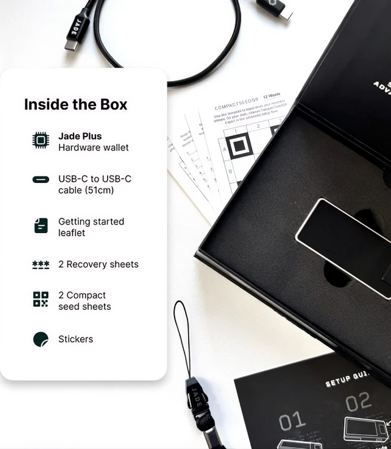 Blockstream Jade Plus 17 Blockstream Jade Plus In The Box