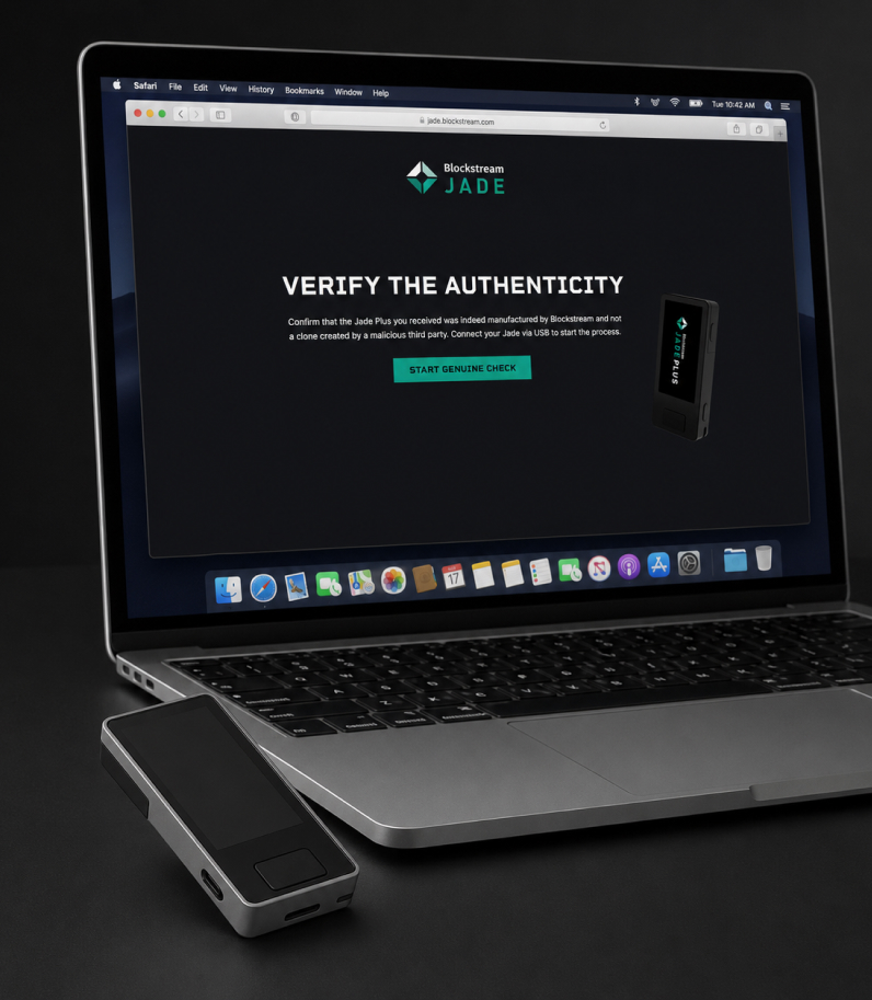 Blockstream Jade Plus 13 Blockstream Jade Plus Genuine Check