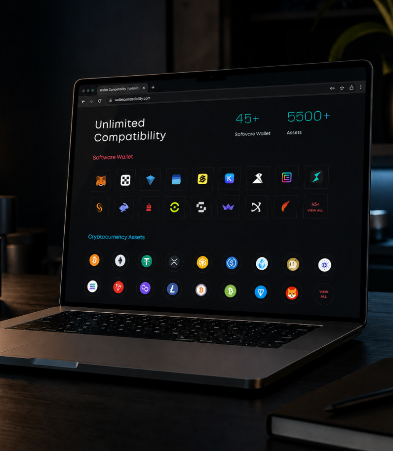 Keystone 3 Pro Supported Coins