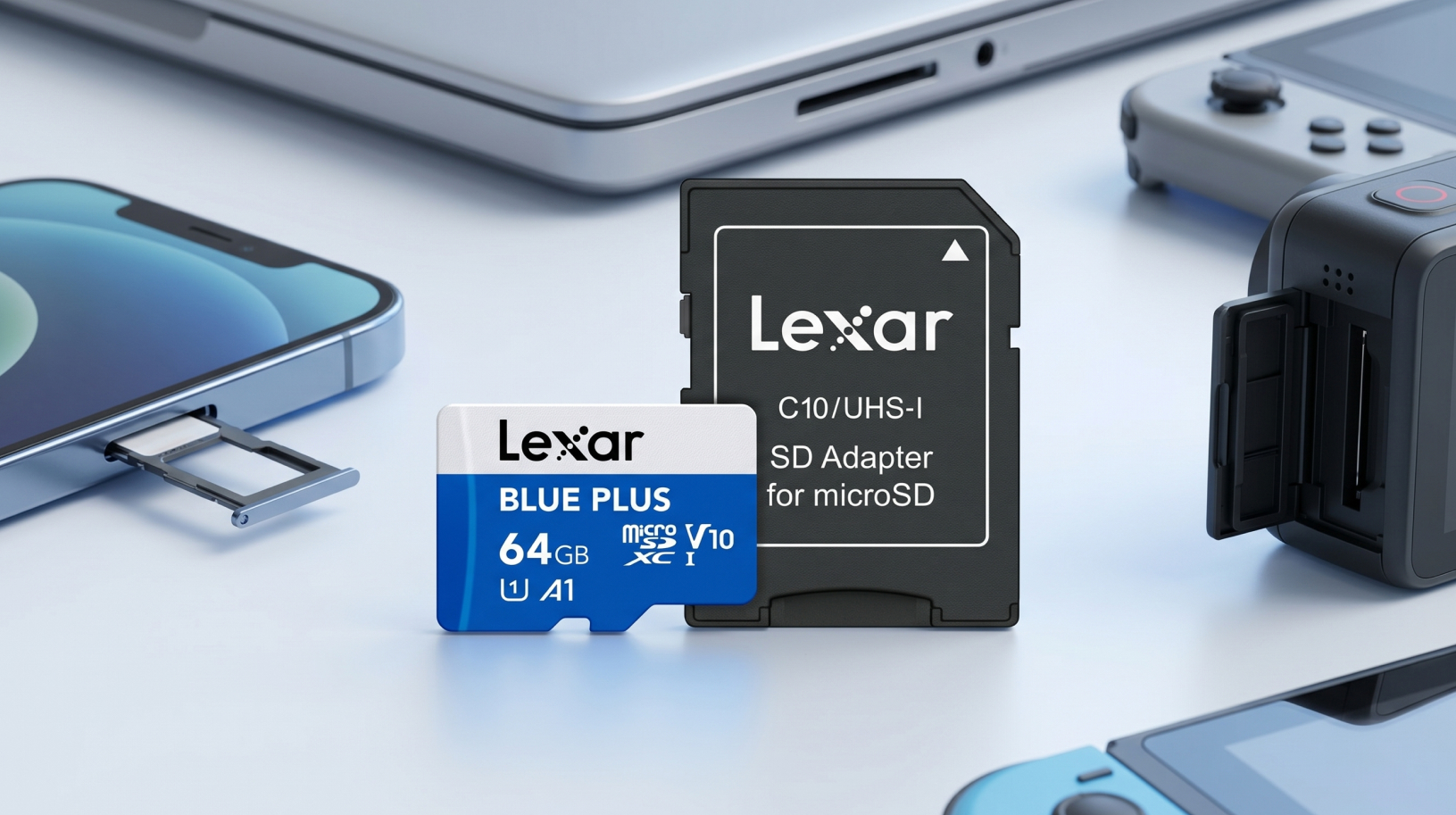 Lexar Blue Plus microSDXC For Everyday Usage