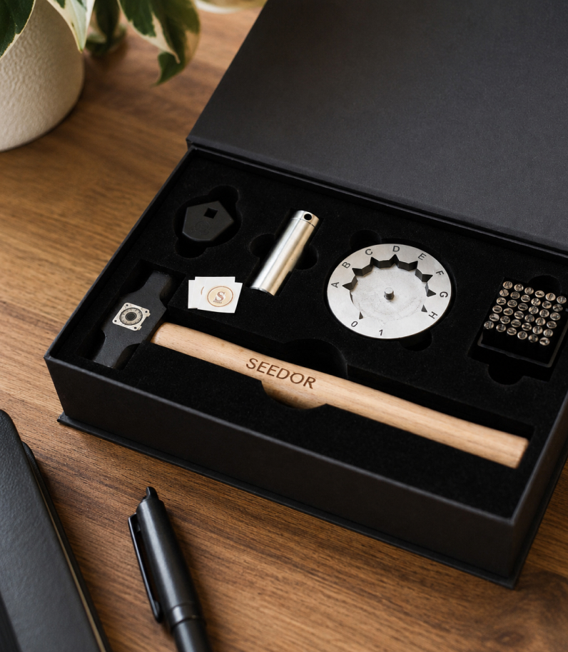 Seedor Safe Starter Set — набор для хранения seed-фразы 15 Seedor Safe Starter Kit In The Box