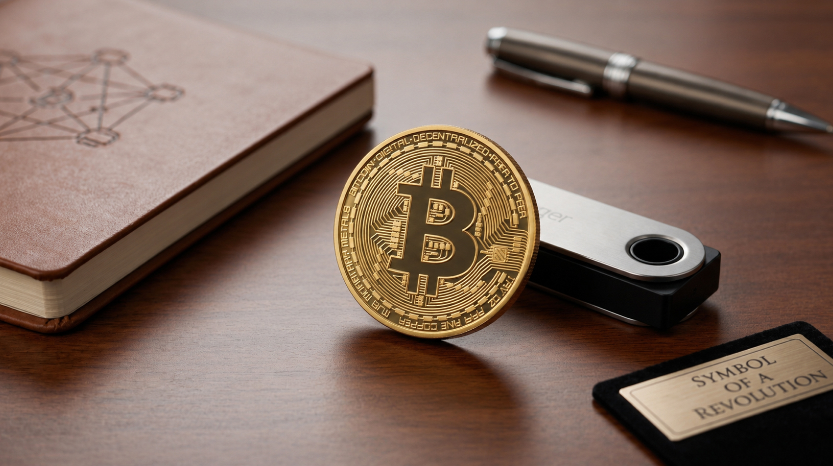 Сувенірна монета Bitcoin 9 Bitcoin Souvenir Coin Best Present