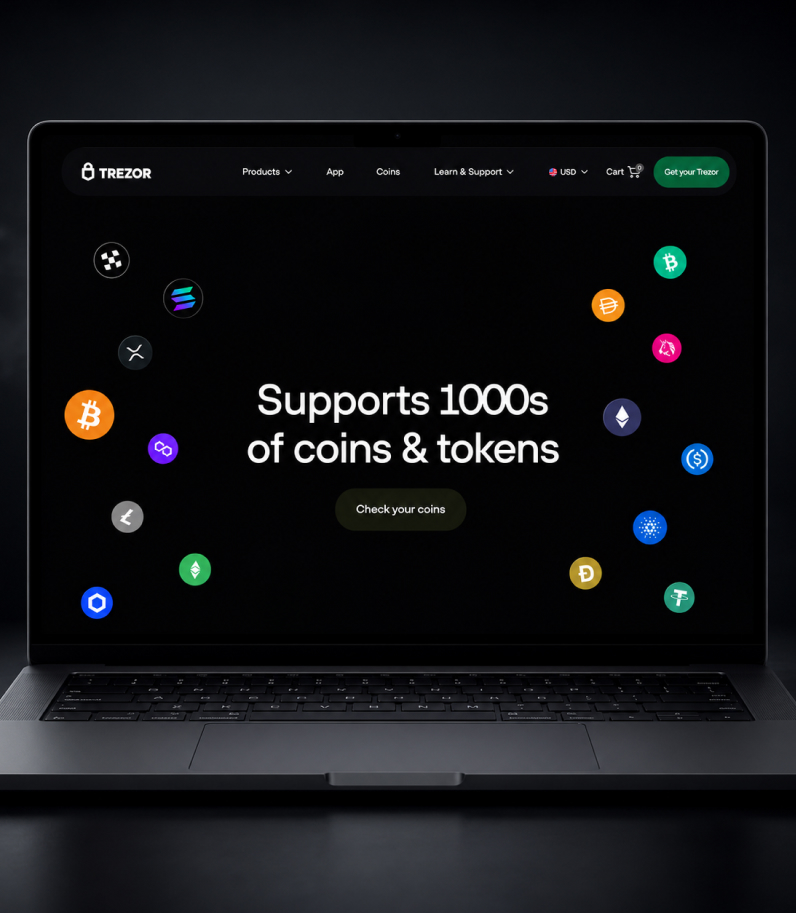 Trezor Safe 3 Supported Coins