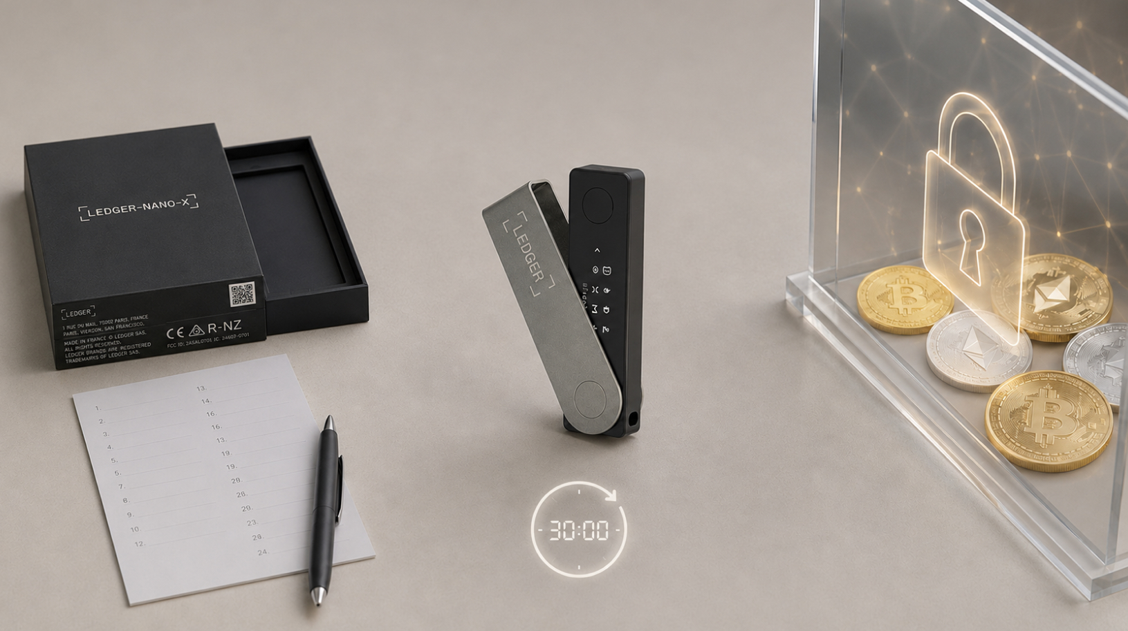 First 30 Minutes With Hardware Wallet Main Header Image