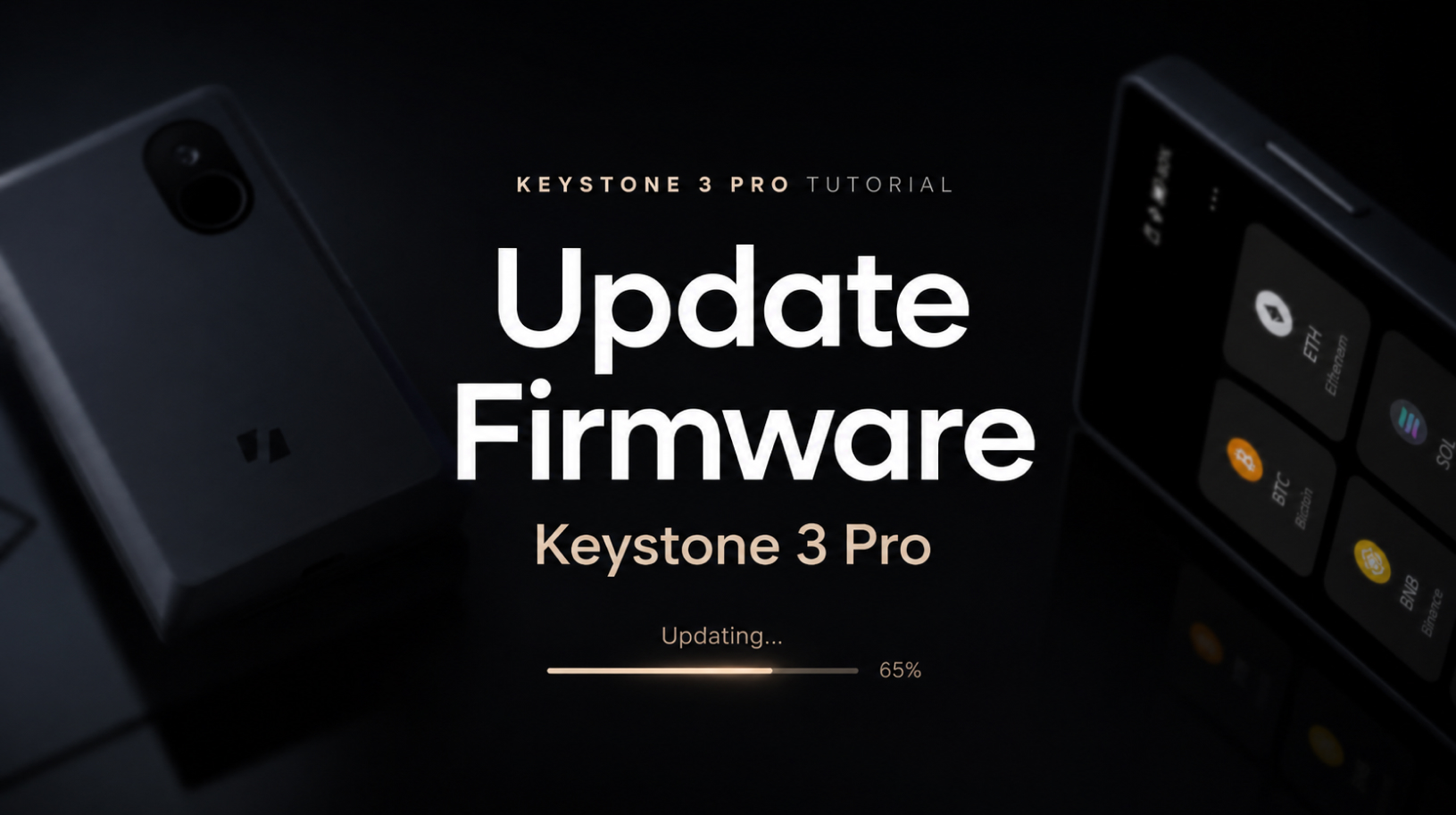 Keystone 3 Pro Firmware Update Main Header Image