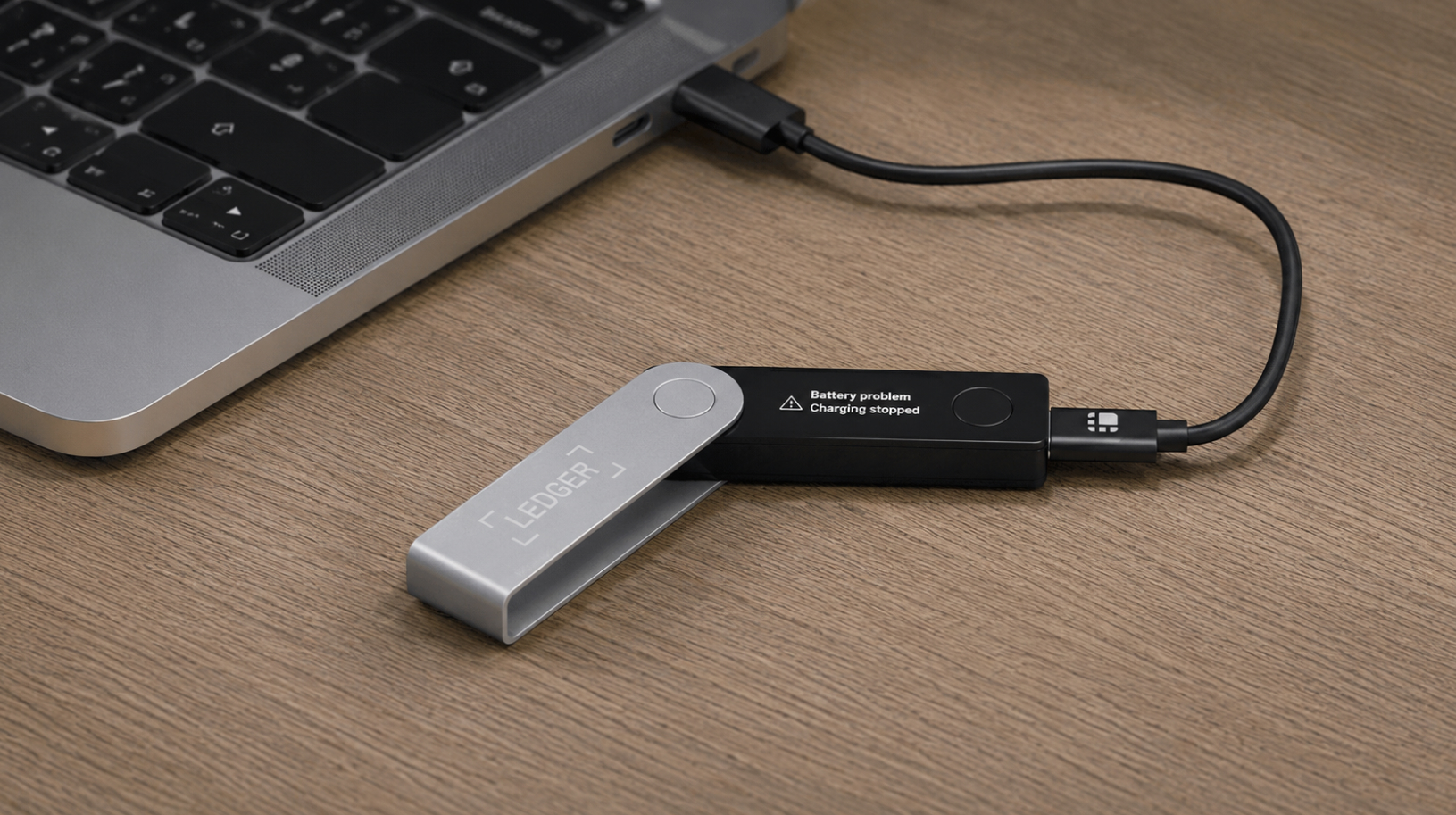 Ledger Nano X Battery Problem Charging Stopped Main Header Image