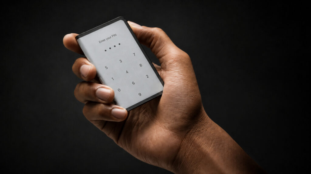 Ledger Stax с запросом PIN, когда seed-фраза потеряна