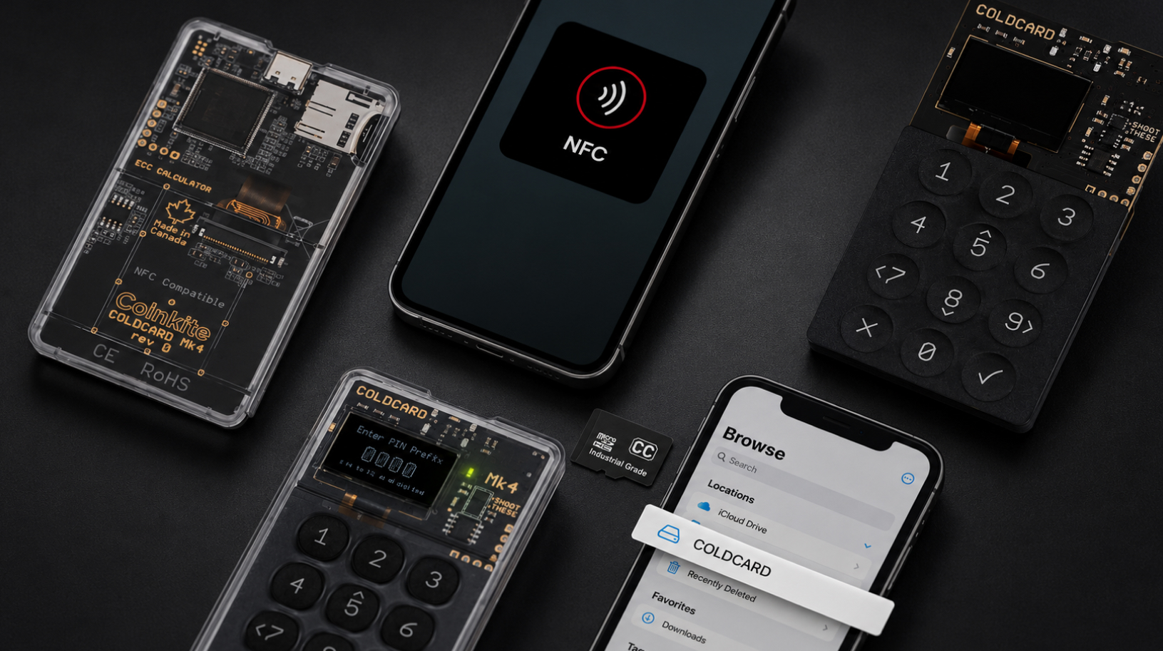 Coldcard MK4 Different Methods Of Use