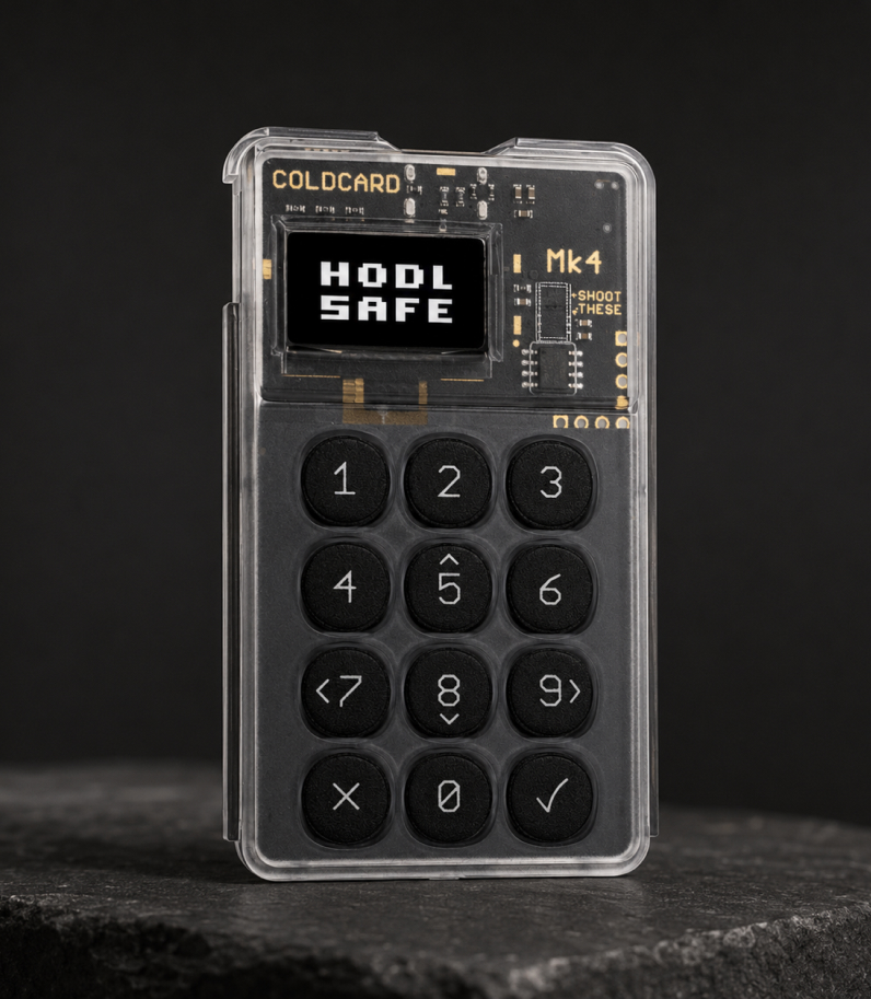 Coldcard MK4 Hodl Safe