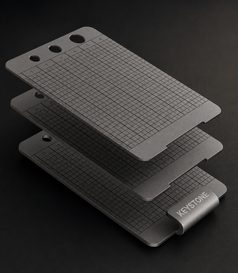 Keystone Tablet Punch 3 Plates