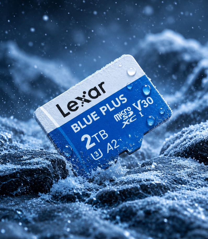 Lexar Blue Plus microSDXC For Extreme Conditions