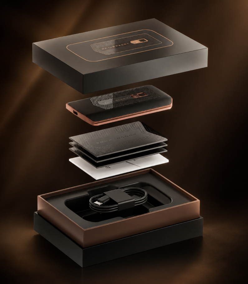 Passport Prime Box Content