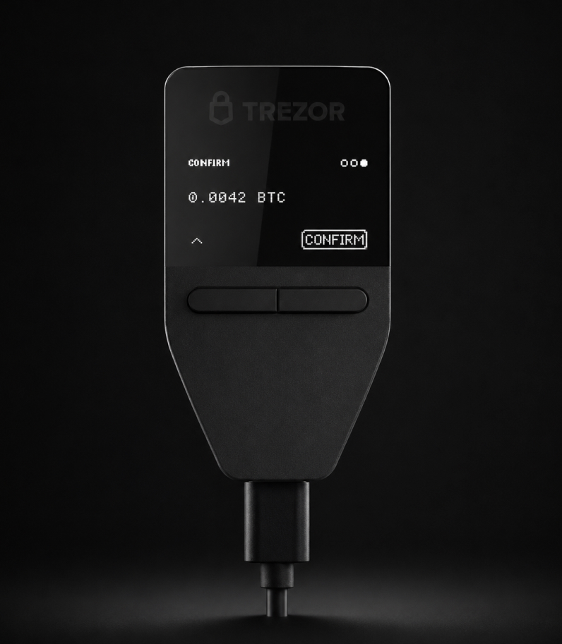 Trezor Safe 3 Secure Transactions