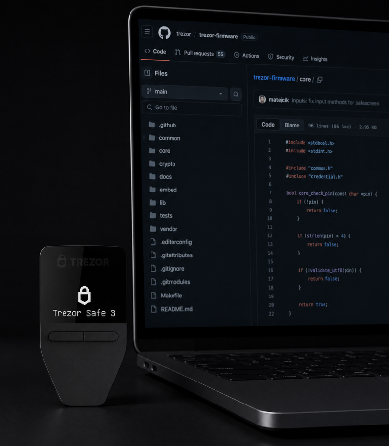 Trezor Safe 3 Open Source