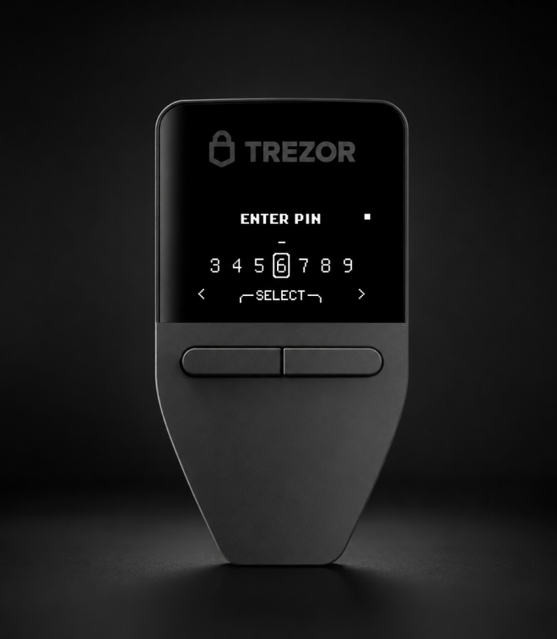 Trezor Safe 3 PIN Code And Passphrase