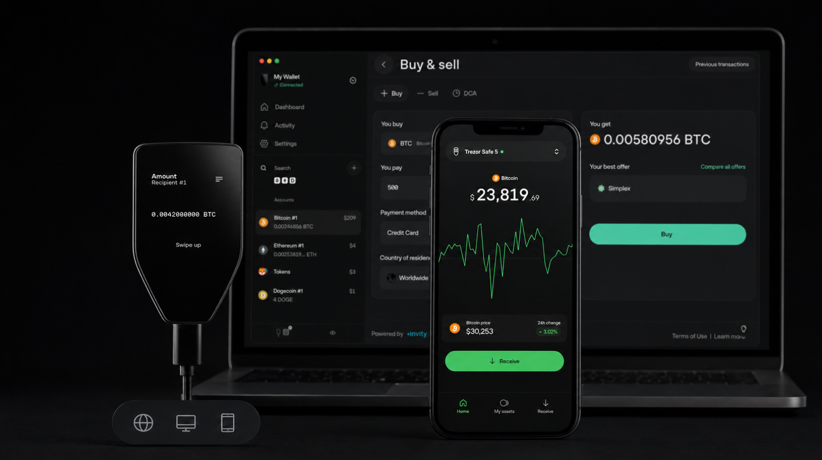 Trezor Safe 5 Trezor Suite App
