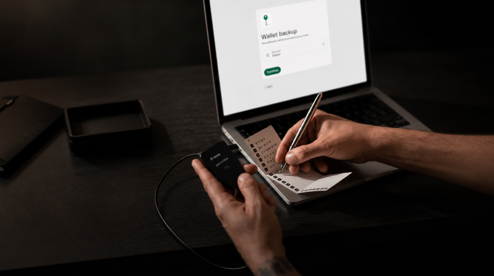 Trezor Safe 5 Easy Backup