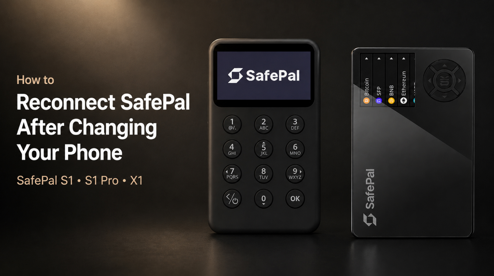 Safepal S1 Safepal App Guide Main Header Image