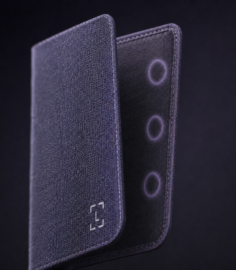 Ledger Stax Magnet Shell Party Aubergine Magnets