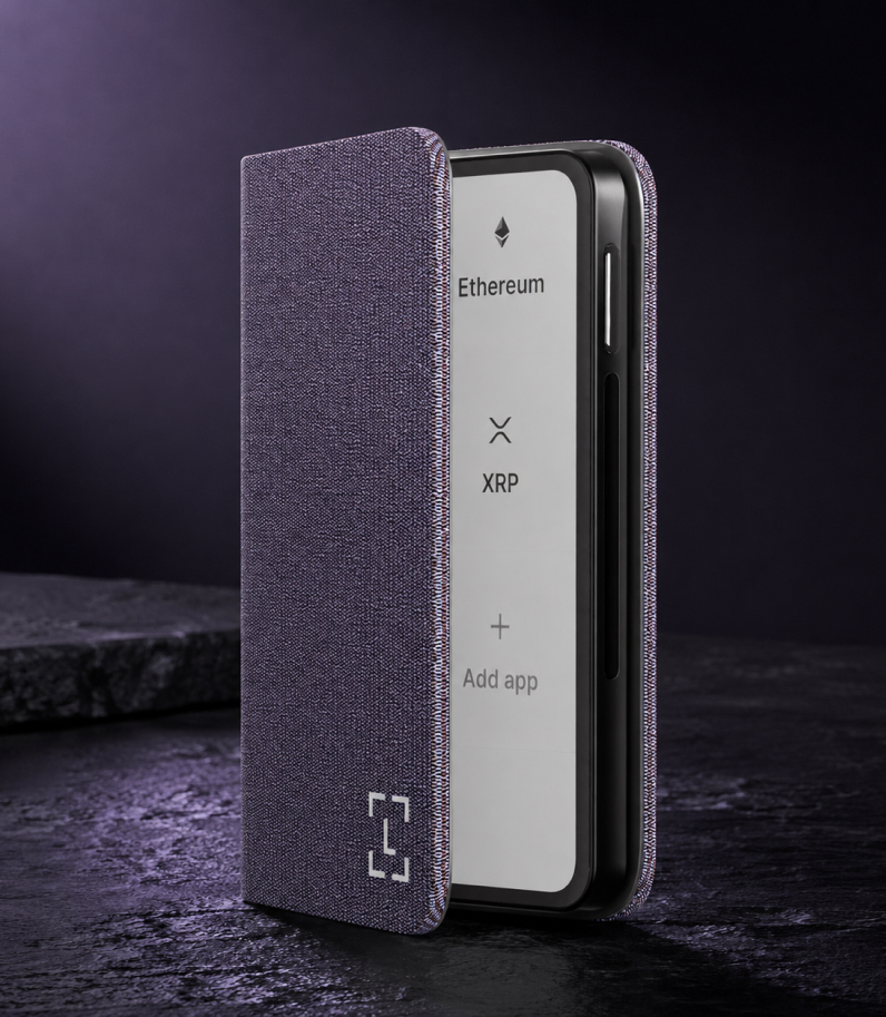 Ledger Stax Magnet Shell Party Aubergine Special For Ledger Stax