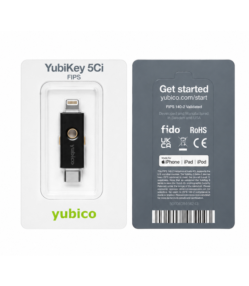 Yubikey 5Ci FIPS Box Content